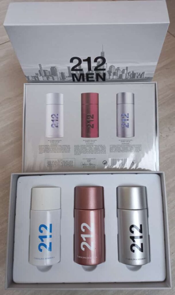 CH 212 Men Mini Set (3x 30ml)