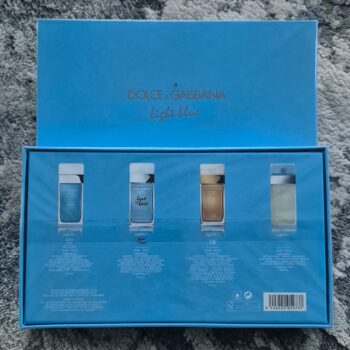 D&G Light Blue Set for Ladies (4x30ml)