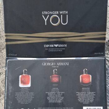 Emporio Armani Stronger With You Intensely/Parfum/Absolutely Set (3x35ml)