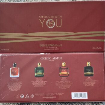Emporio Armani Stronger With You Intensely/Sandalwood/Tobacco/Oud Set (3x35ml)