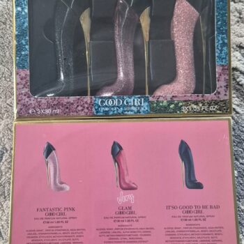 CH Good Girl Glitter Blue/Fantastic Pink/Very Glam Set (3x30ml)