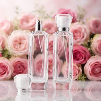 Ladies Tall Bottle With White Lid 100ml