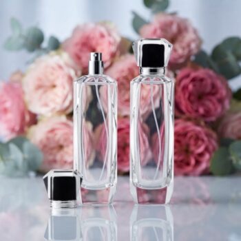 Ladies Tall Bottle With Black Lid 100ml